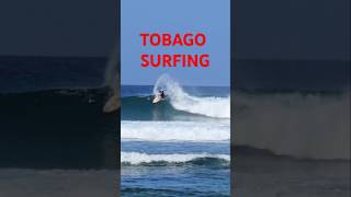 SMALL WAVE SESSION TOBAGO FYP travel vlog [upl. by Justin802]