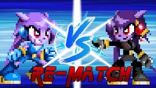 Lilac vs Amethia aka Lilac Black Pivot Sprites Battle [upl. by Asyar80]