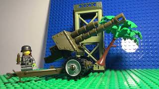 Old Scrapped Test I Done For a WW2 Film Lego Stop Motion [upl. by Saxon]