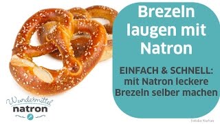 Brezeln backen mit Natron [upl. by Asehr]