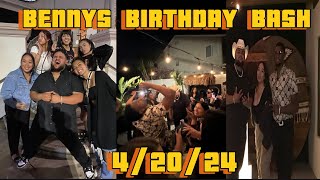 BENNYS BIRTHDAY BASH 42024 [upl. by Atinaw]