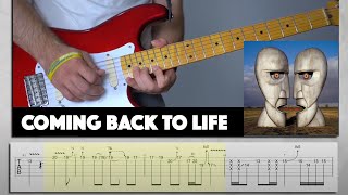 Pink Floyd  Coming Back To Life Full Guitar Lesson  Tab [upl. by Ettelocin]