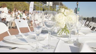 Diner en Blanc  Wilmington 2023 Official Video [upl. by Seuguh]