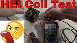 How To Remove And Test An HEI Coil With A Multimeter  Easy DIY [upl. by Mis]