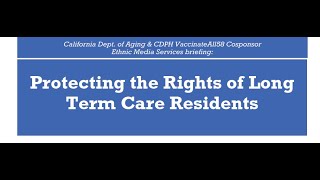 Protecting the Rights of LongTerm Care Residents [upl. by Tranquada51]