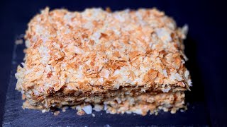 Die Schnellste NAPOLEON Torte 🙀Einfaches Rezept😍The Fastest NAPOLEON Cake Simple Recipe [upl. by Dnivra]