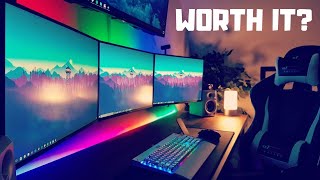 Is a Triple Monitor Setup Worth it [upl. by Papst]