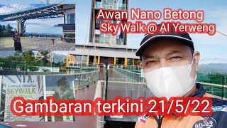 RIDE KE SKY WALK  AI YERWENG AWAN NANO BETONG THAILAND [upl. by Euqinay]