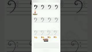 G clef or Treble clef amp F clef or Bass clef ✍️writing guide line By Sujitha Dharmawansha ✍ [upl. by Enneiluj954]