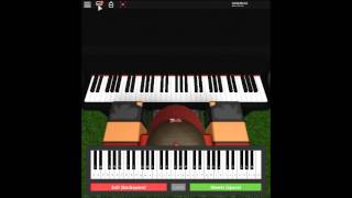 Dearly Beloved  Kingdom Hearts by Yoko Shimomura on a ROBLOX piano Small Loop Version [upl. by Aiuqat863]