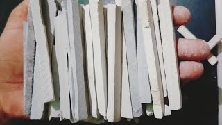 Slate Pencil Cleaning And Crunchy ASMR New video  Dry cleaning new tricks asmr Viral new video [upl. by Ressay]