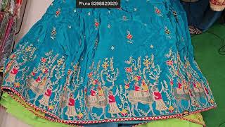 New design langha  Lancha and odhni Chunri manglamrajasthanicollection [upl. by Raleigh]