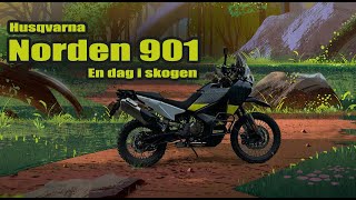 Hlvete jag sitter fast  Husqvarna Norden 901 [upl. by Hanej]