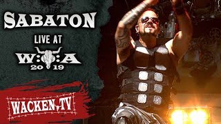 Sabaton  3 Songs  Live at Wacken Open Air 2019 [upl. by Dexter]