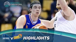 Bakken Bears v Helios Suns  Highlights  Basketball Champions League [upl. by Dmitri606]