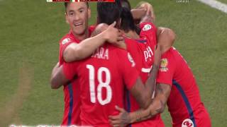 Chile 7 Mexico 0 Relato Andres Cantor Copa America Centenario 2016 [upl. by Ylra]