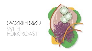 Art of Smørrebrød Roast Pork amp Cracklings [upl. by Netsirk]