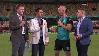 Chris Lynn talks with Ricky Ponting amp Brendon McCullum [upl. by Files]