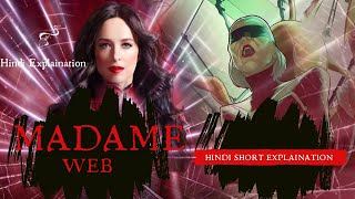 New Madame Web 2024 Movie Explained in HindiUrdu Story Telling [upl. by Kaplan]