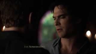 TVD Elena find out that Damon is back Stefan tell Damon that Elena is compelled [upl. by Gottlieb101]