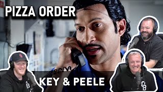 Key amp Peele  Pizza Order REACTION  OFFICE BLOKES REACT [upl. by Yerffeg]