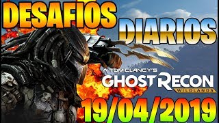 EL DEPREDADOR Y EL SUEÑO DESAFÍOS  Ghost Recon Wildlands [upl. by Shanley623]