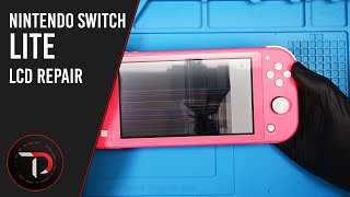 Nintendo Switch Lite LCD Replacement Guide [upl. by Miksen]