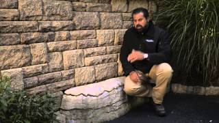 Integrating Boulders into a Retaining Wall [upl. by Sydel]