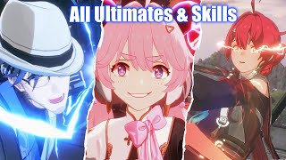 Wuthering Waves  All Characters Ultimates amp Skills CN Closed Beta [upl. by Bel]