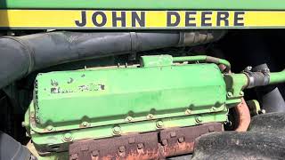 1982 John Deere 8850 Tractor  Lot 19520  Video 1 [upl. by Sinnaiy]