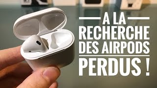 Comment retrouver des AirPods perdus avec une app iPhone [upl. by Einhapets136]