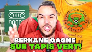 BERKANE GAGNE SUR TAPIS VERT  on attend le TAS [upl. by Ribaudo]