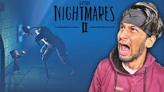 ESCAPE FROM MANNEQUINS IN LITTLE NIGHTMARES 2 HORROR GAMEPLAY 3 [upl. by Ysset]