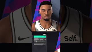 WEMBY FACE CREATION ON NBA 2K25 [upl. by Anialam]