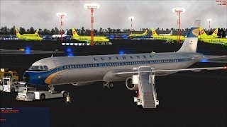 FSX Lufthansa Airbus 321231 IAE DAIDV 50 Years [upl. by Llenrep122]