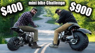 Is a 400 Amazon Mini Bike better than the MOST EXPENSIVE mini bike [upl. by Neils539]