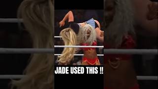 Jade hits her new move on Liv wwe wweraw [upl. by Anner]