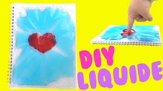 DIY cahier liquide┃Reva ytb [upl. by Jessamyn283]