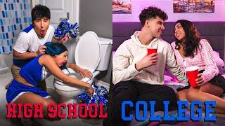 High School Parties vs College Parties My First Time [upl. by Sig212]