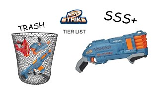 Final Nerf Strike Mega Update Tier List Hopefully [upl. by Alegre]