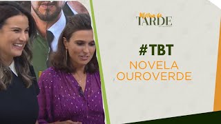 TBT Catia conversa com autora da novela Ouro Verde [upl. by Ylerebmik]