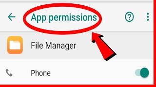 Fix File Manager Application Problem Solve  All Permission Allow in Vivo Y91 [upl. by Terces]