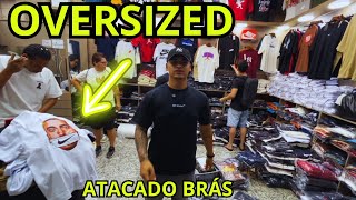 CAMISETA OVERSIZED BRÁS ATACADO  6 PEÇAS PARA ENVIO 📦🇧🇷 [upl. by Childs]