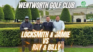 WE SAVED OUR BEST GOLFING MOMENT FOR WENTWORTH [upl. by Einahpit]