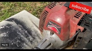 how to repair and restore redmax strato charged gas trimmer [upl. by Beekman]