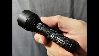 Lumintop GT micro  first contact with the best quotAA sizequot thrower [upl. by Sulrac]