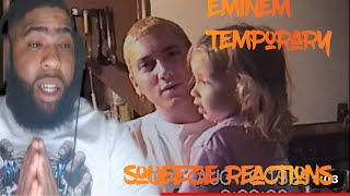 Eminem  Temporary feat Skylar Grey Official Music VideoSqueeze Reactions [upl. by Ahseinet]