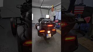 Part 2  CanAm Spyder RT Needs Some Upgrades  Topcase Light moto martinthevlogger canamspyder [upl. by Brody]