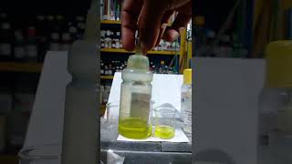 Detection of Iron iii salt PracticalTheoryClassroom subscribe viralvideo viral science [upl. by Akinet]