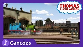 Cante com Thomas e Seus Amigos As Locomotivas Chegando [upl. by Eniamrej]